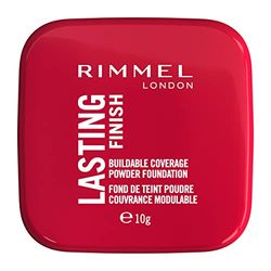 Rimmel London, Fondotinta Compatto Lasting Finish Opacizzante a Lunga Durata, 10g, 009 Honey