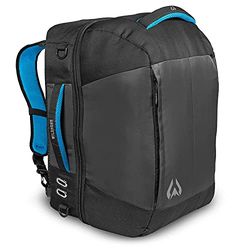 WildHorn Outfitters Brimhall - Borsa per scarponi da sci, fornitore ufficiale della squadra statunitense, zaino da viaggio durevole per scarponi da sci e snowboard, caschi, occhiali e abbigliamento