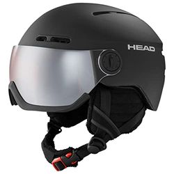 HEAD Casque de Ski Knight Skihelm Unisexe-Adulte, Noir, XL/XXL