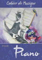 Cahier de Musique pour Piano: 100 Partitions vierges à Double Portée en clef de Sol et de Fa | Grand Format - A4 | Index pour vos compositions ... Idéal pour musicien débutant, amateur et pro