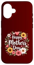 Camicia floreale girasoli per mamma nonna felice festa della mamma Custodia per iPhone 16
