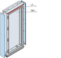 ABB Sace S.P.A. sm1862 - Struttura Artu M 1800 x 600 x 250 mm (HxBxD)