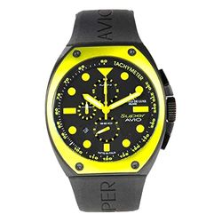 MONTRES DE LUXE Reloj Análogico-Digital para Mens de Automático con Correa en Cloth S0317201