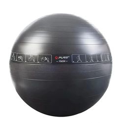 Pure 2Improve Gymnastiekbal, zwart, 75 cm