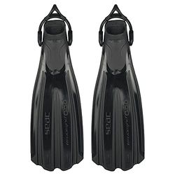 Seac Propulsion S, Pinne da Subacquea con Cinghiolo Elastico, Made in Italy