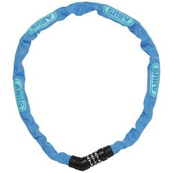 ABUS Steel-O-Chain 4804C kettingslot - Combinatieslot van speciaal staal - ABUS veiligheidsniveau 3 - 75 cm - Blauw