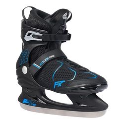 K2 Skates F.I.T. Ice PRO Schaatsen voor heren, zwart-blauw, EU: 39 (UK: 5,5 / cm: 24,5