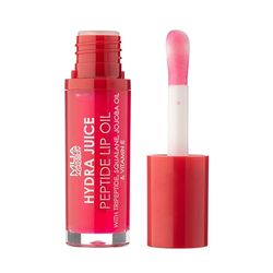 MUA Makeup Academy Hydra Juice Peptide Lip Oil, Raspberry Jam, Vegan & Cruelty Free, 7 ml