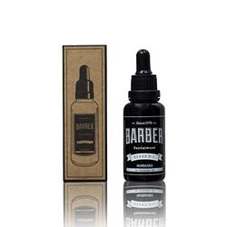 Barber Marmara Beard Oil 30ml - Sandalwood Scent - Softens & Moisturizes - Anti-Itch & Dandruff - Shine & Smoothness - Men's Beard Care