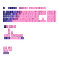 Glorious Gaming - Touches GPBT Gradient - Capuchons pour Claviers Mécaniques (Nebula), ineffaçables, pour claviers mécaniques Custom aux formats 100, 75, 65 et 60%, Disposition Anglaise QWERTY