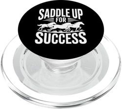 Saddle Up For Success - Cita inspiradora PopSockets PopGrip para MagSafe