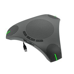 Matosio Octopus luidspreker en conferentiemicrofoon voor telefonische vergaderingen, 360 graden omnidirectionele microfoon, plug and play, USB voor vergaderruimte of kantoor op afstand