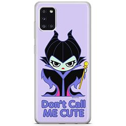 ERT GROUP mobiel telefoonhoesje voor Samsung A31 origineel en officieel erkend Disney patroon Maleficent 003 optimaal aangepast aan de vorm van de mobiele telefoon, hoesje is gemaakt van TPU