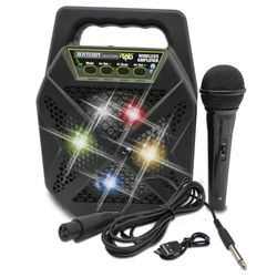 Bontempi | SonicSync – de draadloze versterker met dynamische microfoon met echo-effect voor een perfecte soundcheck!