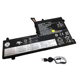 Batterie de Rechange pour Lenovo L17M3PG3, Legion Y530, 5B10Q80766, 928QA231H, L17C3PG1, L17L3PG1 - Includes Mini Optical Mouse