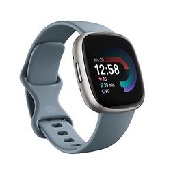 Fitbit Versa 4 - Sportieve smartwatch met ingebouwde gps en een batterijduur tot 6 dagen. Compatibel met Android en iOS.