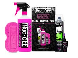 Muc-Off Kit di pulizia, protezione e lubrificazione eBike – essenziale per la pulizia, la protezione e la lubrificazione della vostra e-bike – Contiene detergente per bicicletta Muc-Off, MO-94 e