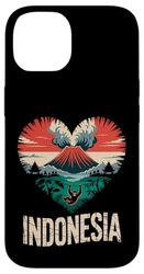 Indonesia Heart Love Case for iPhone 14
