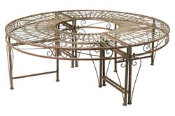 IRON LINE - GREEN TREE BENCH