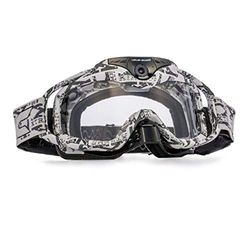 Liquid Image 118513 Torque Maschera, Off-Road Goggle Cam, HD 1080P, Bianca