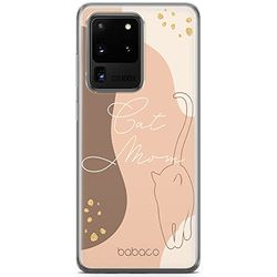 ERT GROUP mobiltelefonfodral för Samsung S20 ULTRA / S11 PLUS originalt och officiellt licensierat Babaco mönster Cats 006 anpassad till formen på mobiltelefonen, fodral tillverkad av TPU-plast