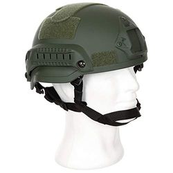 MFH US Michch 2002" raails hjälm ABS (oliv)