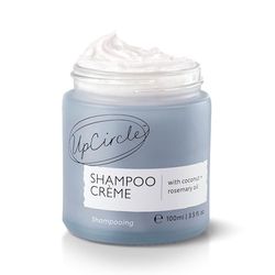 UpCircle Shampooing Crème à l’Huile de Romarin + Baie Rose – Formulation Douce Pour Apaiser + Nettoyer – Noix de Coco + Huile de Pamplemousse – Naturel, Vegan + Sans Cruauté