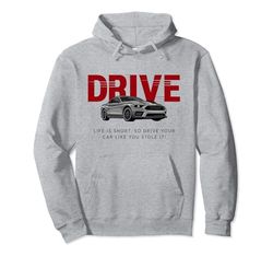 DRIVE Cool Fast, carreras de coches deportivos, coches de carreras, a la deriva Sudadera con Capucha