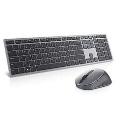 Dell Tastiera e mouse wireless multidispositivo Premier - KM7321W - francese (AZERTY), nero