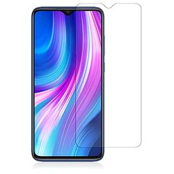 Gehard glas voor Xiaomi Note 8 Pro N8P (6,53 inch) - displaybescherming krasbestendig - luchtbellenbescherming ultra duurzaam - hardheidsgraad 9H glas