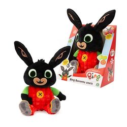 Giochi Preziosi Bing - Peluche Bing Raccontastorie, Tissu Doux, raconte 5 Histoires différentes, idéale pour la naine, pour Les Enfants à partir de 18 Mois