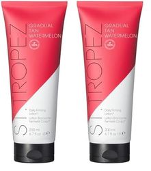 St. Tropez Gradual Tan Watermelon Loción Bronceadora Firmeza Cuerpo A La Sandía, Antioxidante, tono de piel medio - 1 Unidad (Paquete de 2)