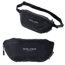 Walker 42172-026 - Lifestyle heuptas Finn Antraciet met hoofdvak met rits en verstelbare schouderriem, waterafstotend, inhoud ca. 3 l