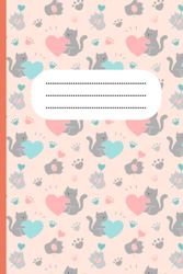 Katzen Notizbuch: Notizblock mit Katzenmotiv | 120 Seiten | Katzen Geschenk | Notizheft | Schreibheft | Schulheft | Tagebuch | Journal |Katzenfreund Geschenk Katten Lustige