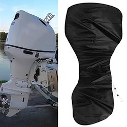 GDDGHS Copertura per motore fuoribordo, copertura per motore fuoribordo Mercury, impermeabile, resistente tessuto Oxford 420D, rivestimento in PVC extra PVC, copertura invernale