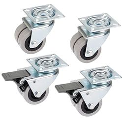 dörner + helmer – strandkorbrollenset Double roues Ø 50 mm