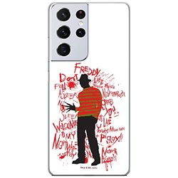 ERT GROUP etui na telefon Samsung S21 ULTRA, case oryginalny i oficjalnie licencjonowany przez Horror, wzór Nightmare of Elm Street 010, optymalnie dopasowane, plecki z TPU