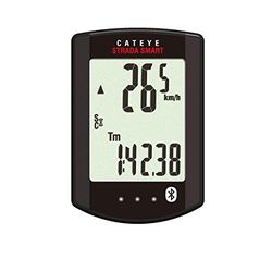 CatEye Ciclocomputer Strada Smart Cc-Rd500B Wireless Bluetooth Nero (Ciclocomputer Cardio E GPS)