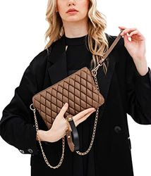 Madamra Women's TRFMDMRA100098 Shoulder Bag, brązowy, 17 x 25 x 18 cm