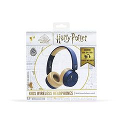 OTL Technologies Auriculares Infantiles INALÁMBRICOS Harry Potter Azules Bluetooth Plegables