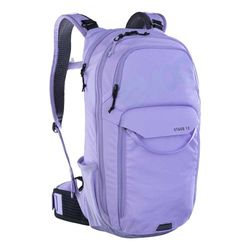 EVOC STAGE 12, Rugzak (verstelbare schouderbanden met BRACE LINK, AIR FLOW CONTACT SYSTEM, incl. compartiment voor drinkblaas, gereedschapscompartiment en compressieriemen, One Size), Purple Rose