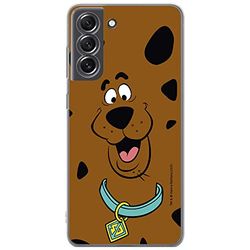 ERT GROUP mobiltelefonfodral för Samsung S21 FE originalt och officiellt licensierat Scooby Doo mönster 002 optimalt anpassad till formen på mobiltelefonen, fodral tillverkad av TPU-plast