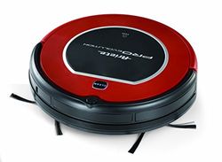 Ariete 2713 Pro Evolution - Robot Aspirador y Limpiador, Color Negro y Rojo