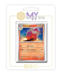 Camérupt 012/091 Reverse - Myboost X Écarlate et Violet 4.5 - Destinées de Paldea Coffret de 10 Cartes Pokémon Françaises