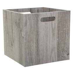 Five - Boîte de Rangement en Bois Gris