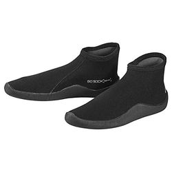 Scubapro GO Sock 3.0 Thin Sole BLK 4XL Koud water duikdrukregelaar set, uniseks, volwassenen, zwart, eenheidsmaat