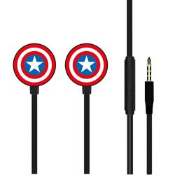 ERT GROUP koptelefoon met microfoon origineel en officieel gelicentieerd Marvel Captain America 003
