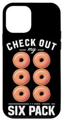 iPhone 12 mini Check Out My Six Pack Donut Funny Fitness Gym 6 Pack Donut Case