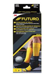 FUTURO Estabilizador de Tobillo - Ajustable (20.3 - 25.4 cm) - Ayuda a Estabilizar y Proporciona Soporte para Tobillos Débiles, Doloridos o Lesionados