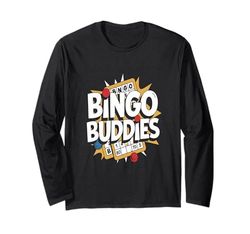 Bingo Buddies Equipo de bingo Manga Larga